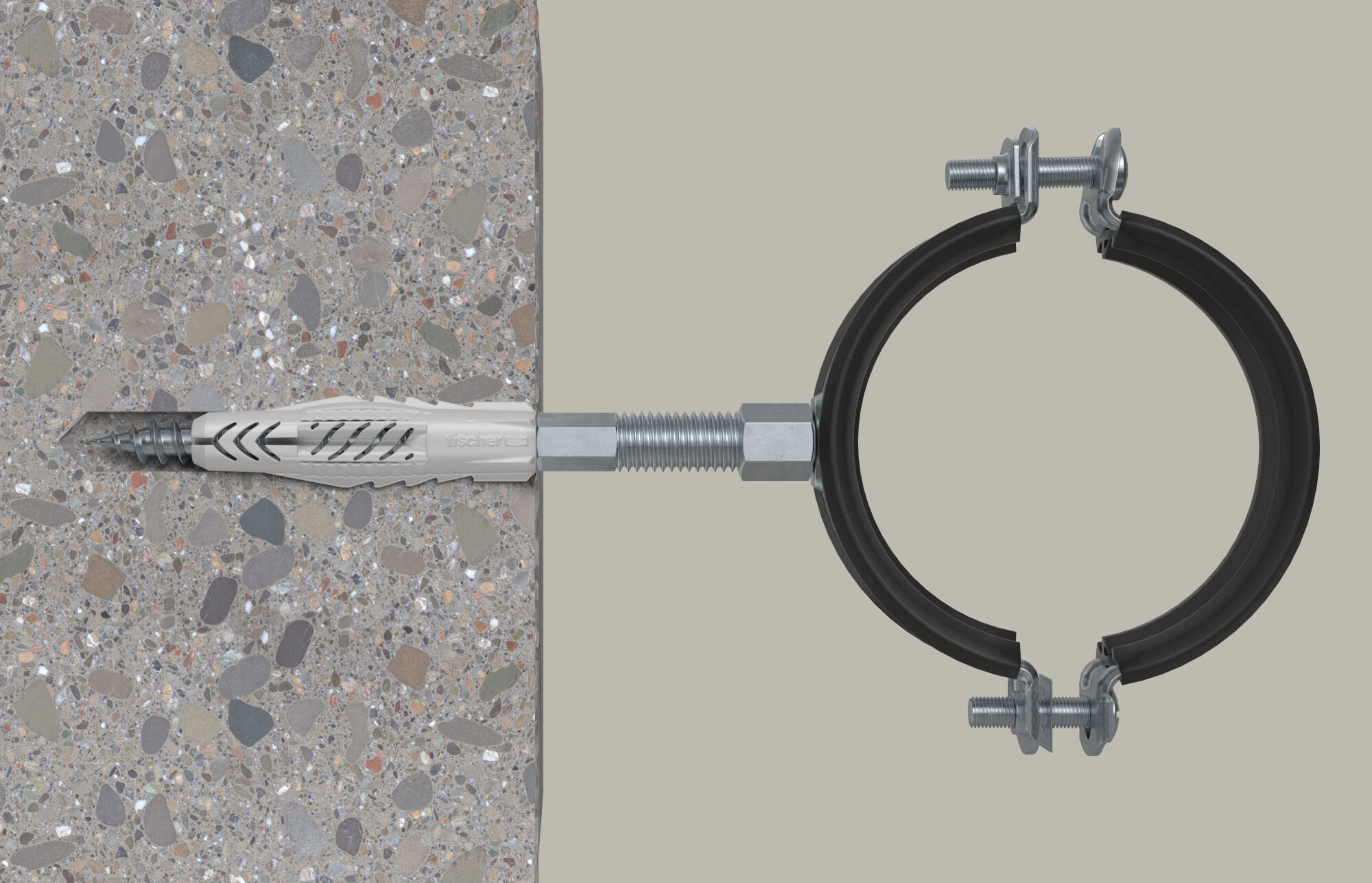 fischer Stud screw STS 8 x 80 + UX BG